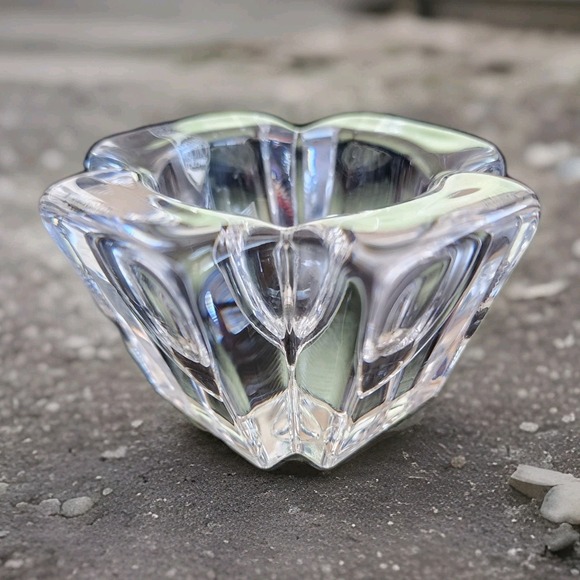 Orrefors Max Sweden Crystal Votive Candle Holder Anna Ehrner Design - Picture 2 of 5